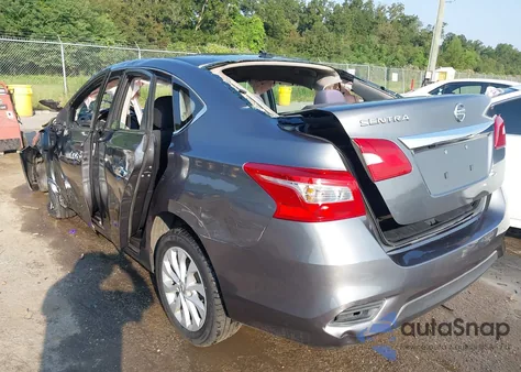 2019 Nissan Sentra Sv из США, поврежденный, VIN 3N1AB7AP2KY313761